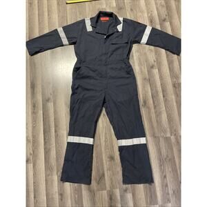 Drifire Men’s Large Reflective HRC2 Coveralls Dark Blue